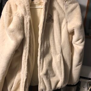 Ladies Cleveland Browns coat large